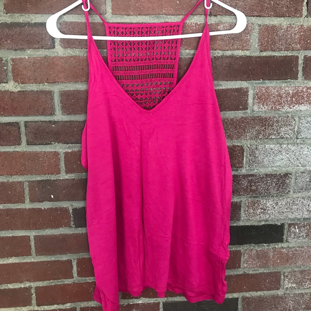 Pink Old Navy tank top